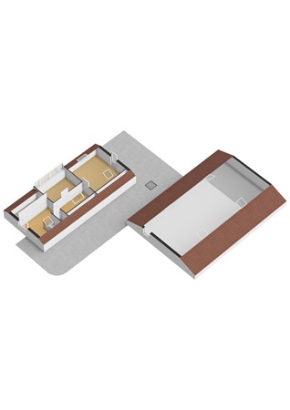 Floorplan - Westgaag 34, 3155 DG Maasland